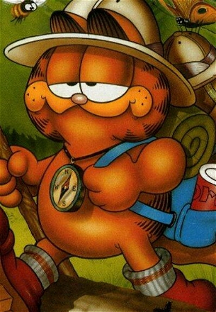Garfield auf Schatzsuche